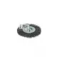Draadborstelschijf kwb 607433 schachtdiameter 6 mm diameter 10 cm