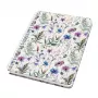 Schrijfblok Sigel Jolie JN618 A5 60 vel blauw groen violet wit