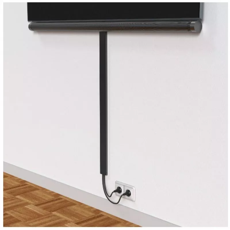 Hama 00220992 kabelgoot universele kabelorganizer zwart 1 stuk