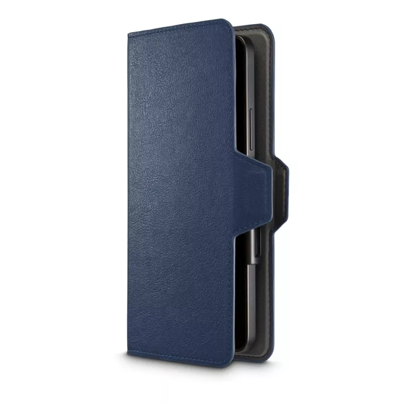 Hama 00118896 Eco universeel telefoonhoesje voor telefoons tot 8,0 x 17,0 cm, blauw