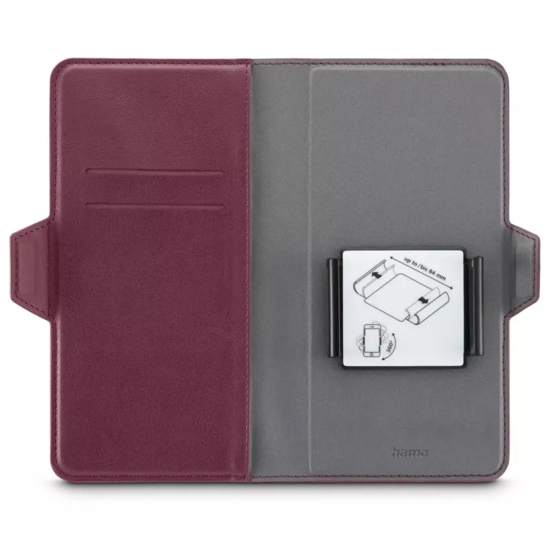 Hama 00118898 Eco universele telefoonhoes voor telefoons tot 8,0 x 17,0 cm, rood
