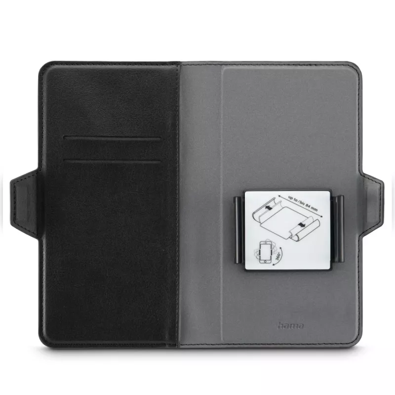 Hama 00118895 Eco universele telefoonhoes voor telefoons tot 7,5 x 15,3 cm, zwart