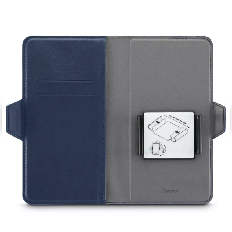 Hama 00118897 Eco universele telefoonhoes voor telefoons tot 7,5 x 15,3 cm, blauw