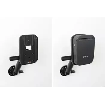 Passieve houder Brodit 216460 voor draagbare printer zwart