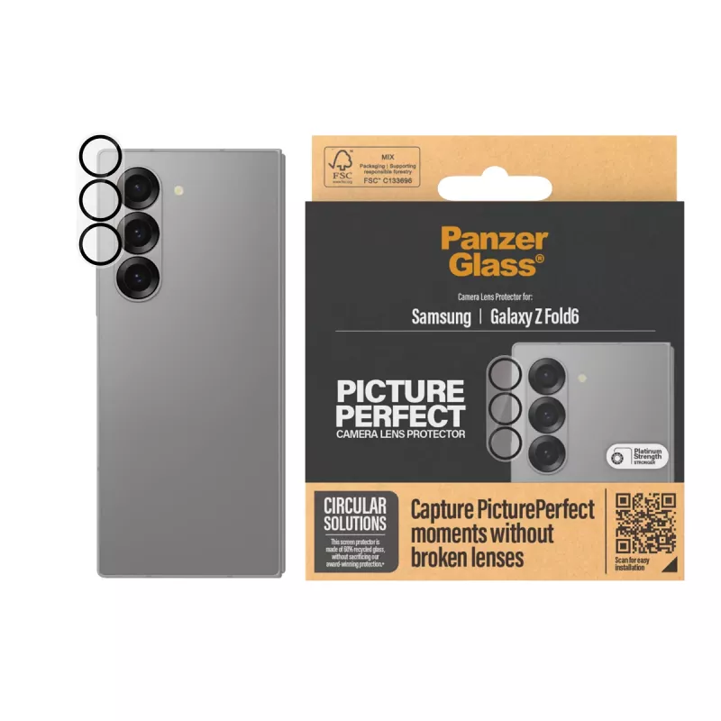 PanzerGlass ® PicturePerfect cameralensbescherming Samsung Galaxy Z Fold6