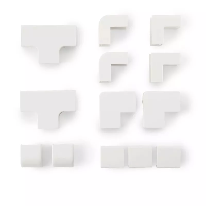 Hama 00221017 kabelmanager universele kabelgoot wit 4 stuks