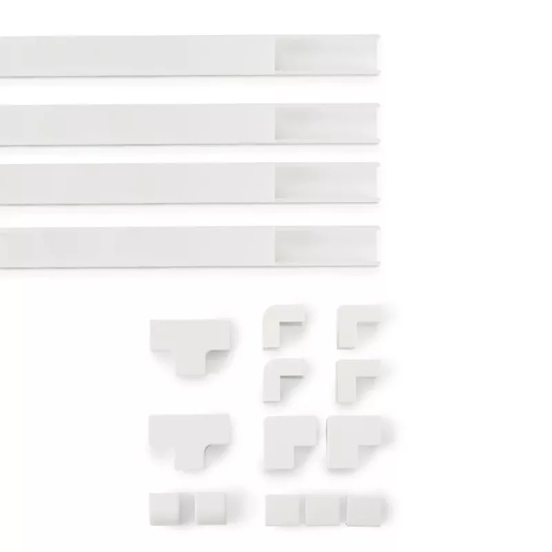 Hama 00221017 kabelmanager universele kabelgoot wit 4 stuks