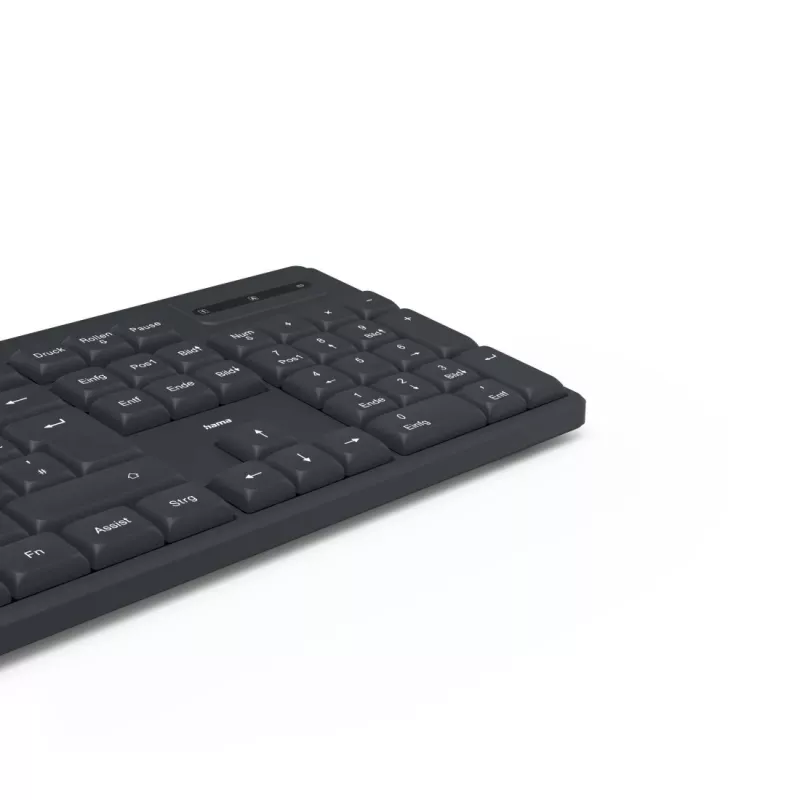 Hama WK-200 toetsenbord home/office RF draadloos QWERTZ Duits zwart