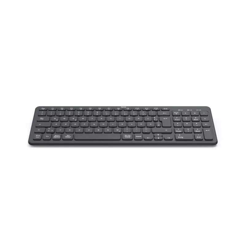Hama WK-300 toetsenbord home/office RF draadloos + Bluetooth QWERTZ zwart