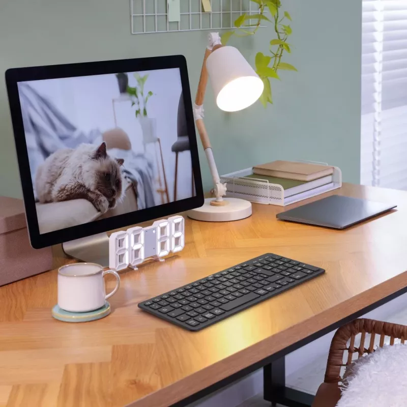 Hama WK-300 toetsenbord home/office RF draadloos + Bluetooth QWERTZ zwart