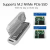 ACT USB 40 Gbit/s M.2 2280 NVMe / PCIe SSD-behuizing, gereedschapsloos