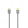 Hama 00205449 HDMI-kabel 1,5 m HDMI Type-A (standaard) zwart, grijs