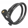 Hama 00178137 fietsslot zwart 650 mm kabelslot