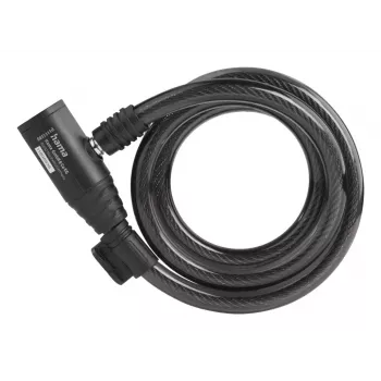 Hama 00178136 fietsslot zwart 1200 mm kabelslot