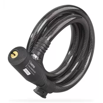 Hama 00178136 fietsslot zwart 1200 mm kabelslot