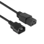 Netkabel ACT C14 naar C21 IEC60320, 2 m, 250 V, 10 A, zwart