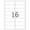 Adresetiketten Premium HERMA A4 99,1x33,8 mm 400 stuks