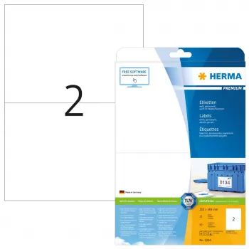 Zelfklevend printeretiket HERMA Labels Premium A4 5064