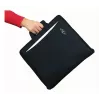 WEDO personal organizer 58 601 — documentenmap van kunststof en polyester voor A4 met visitekaartvak, zwart
