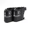 Brother LC123BK 2-pack, zwart, pigmentinkt, 1 stk., 600 pagina's, 600 pagina's, multipack
