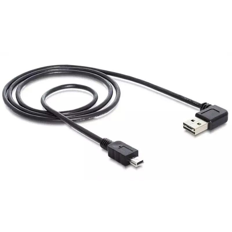 USB-kabel DeLOCK 5m USB 2.0 A - Mini-USB m/m 83381 zwart