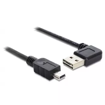 USB-kabel DeLOCK 5m USB 2.0 A - Mini-USB m/m 83381 zwart