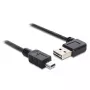 USB-kabel DeLOCK 5m USB 2.0 A - Mini-USB m/m 83381 zwart
