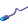 Platte patchkabel Goobay CAT 6A U/UTP violet 0,5 m