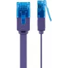 Platte patchkabel Goobay CAT 6A U/UTP violet 1m