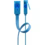 Platte patchkabel Goobay CAT 6A U/UTP blauw 3m