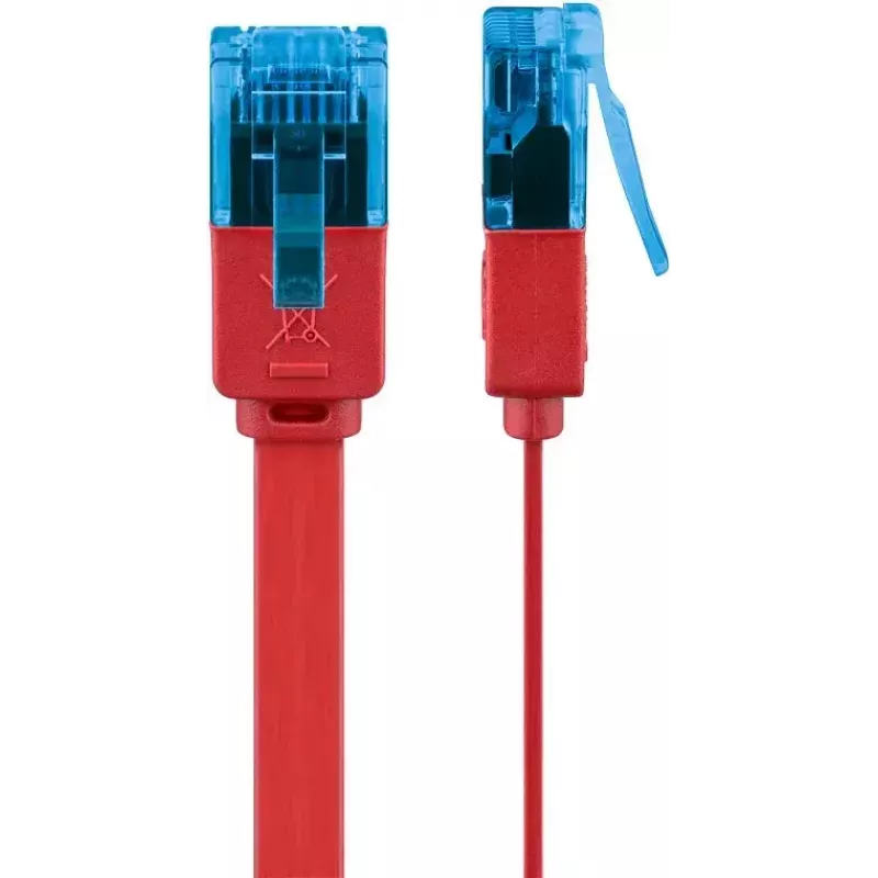 Wentronic CAT6a U/UTP 3m patchkabel, RJ-45 stekker/stekker, goud, U/UTP (96333)