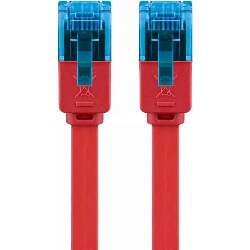 Wentronic CAT6a U/UTP 3m patchkabel, RJ-45 stekker/stekker, goud, U/UTP (96333)