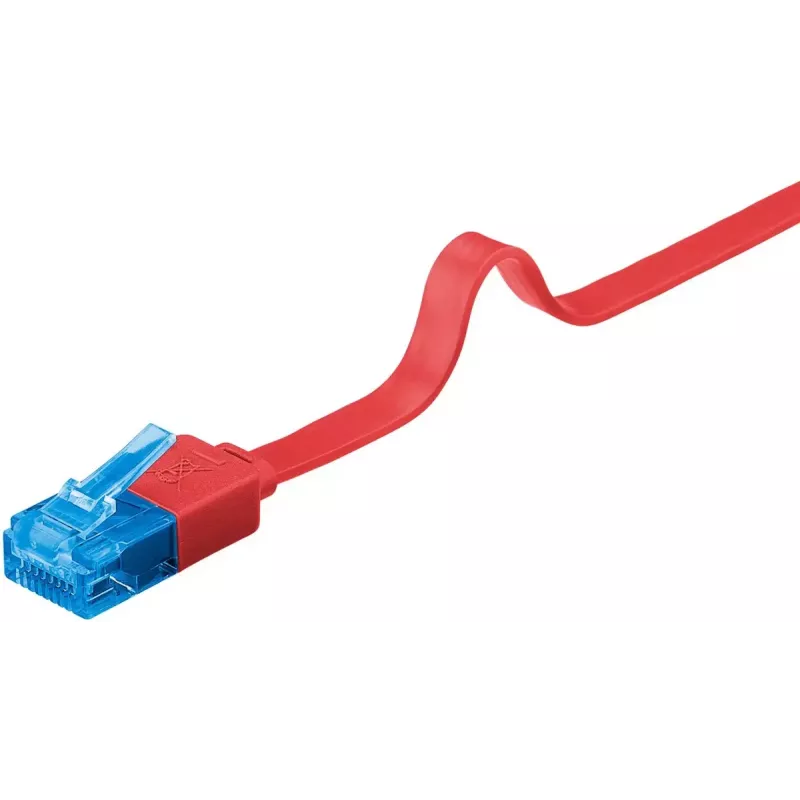 Wentronic CAT6a U/UTP 3m patchkabel, RJ-45 stekker/stekker, goud, U/UTP (96333)