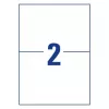 Etikettenvellen Avery Zweckform model 6176 – bedrukbare vellen 210 × 148 mm, verpakkingsformaat