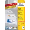 Zelfklevende etiketten Avery Zweckform 6173 rechthoekig permanent wit — 720 stuks