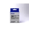Epson labelcartridge mat LK-6SBE zwart/mat zilver 24 mm (9 m)