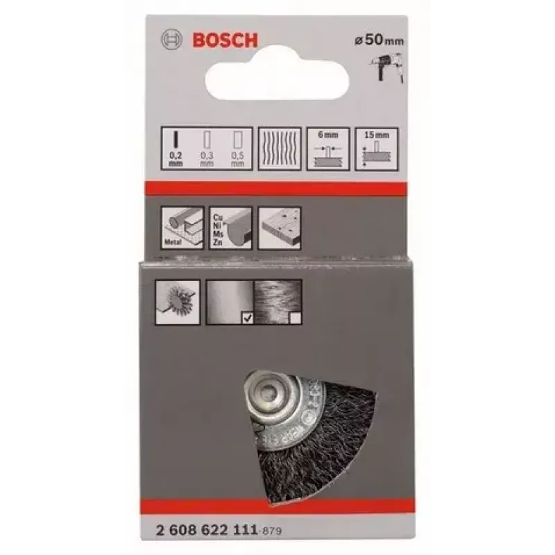 Bosch 2 608 622 111 draadborsel/rondborsel 5 cm