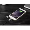 USB-kabel Renkforce RF-4600467 0,5m USB A USB C/Micro-USB B/Lightning grijs