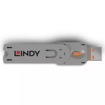 Lindy USB Type-A poortblokkering-sleutel, oranje