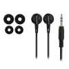 Ewent EW3584 hoofdtelefoon/headset bedraad in-ear muziek zwart