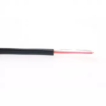 Platte kabel 4 geleiders ACT Modular TD604Z zwart 100m