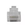ACT RJ12 (6P/6C) modulaire stekker voor platte kabel