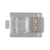 ACT RJ12 (6P/6C) modulaire stekker voor platte kabel