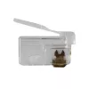 ACT RJ12 (6P/6C) modulaire connector voor ronde kabel met soepele aders