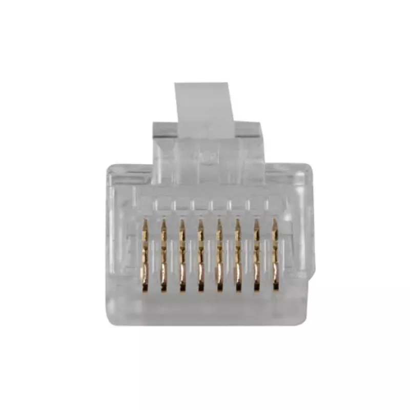 ACT RJ45 (8P/8C) modulaire connector voor platte kabel