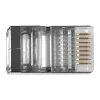 ACT RJ45 (8P/8C) afgeschermde modulaire connector voor ronde kabel met massieve aders