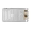 ACT RJ45 (8P/8C) CAT6 modulaire connector voor ronde kabel met massieve of flexibele aders