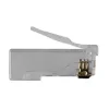 ACT RJ45 (8P/8C) CAT6 modulaire connector voor ronde kabel met massieve of flexibele aders