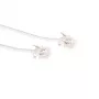 ACT witte platte telefoonkabel van 5 meter met RJ11-stekkers