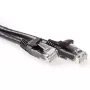 ACT zwart 3 meter U/UTP CAT6A patchkabel snagless met RJ45-stekkers